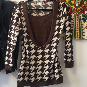 Alberto Makali Checkered Sweater